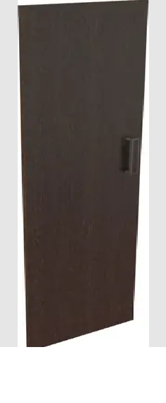 Дверь из ЛДСП к узкому стеллажу К-974. Ф Венге в Нижней Пойме - nizhnyaya-pojma.mebel54.com | фото