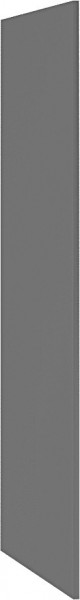 Фасад торцевой верхний Олива глянец ТПВ пенал (Белый глянец/высота 2336 мм) в Нижней Пойме - nizhnyaya-pojma.mebel54.com | фото