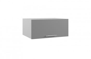 Гарда ГПГ 800 шкаф верхний горизонтальный глубокий (Белый/корпус Серый) в Нижней Пойме - nizhnyaya-pojma.mebel54.com | фото