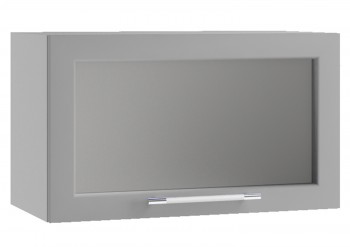 Гарда ПГС 600 шкаф верхний горизонтальный со стеклом Белый в Нижней Пойме - nizhnyaya-pojma.mebel54.com | фото