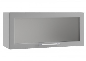 Гарда ПГС 800 шкаф верхний горизонтальный со стеклом Белый в Нижней Пойме - nizhnyaya-pojma.mebel54.com | фото
