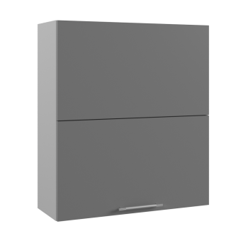 Гарда ВПГПМ 800 шкаф верхний высокий Blum Aventos (Белый/корпус Серый) в Нижней Пойме - nizhnyaya-pojma.mebel54.com | фото