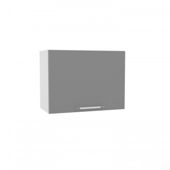 Капри ВПГ 600 шкаф верхний горизонтальный высокий (Липа белый/корпус Серый) в Нижней Пойме - nizhnyaya-pojma.mebel54.com | фото