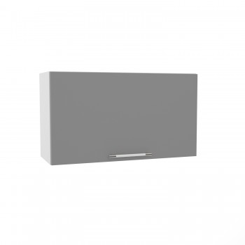 Капри ВПГ 800 шкаф верхний горизонтальный высокий (Липа белый/корпус Серый) в Нижней Пойме - nizhnyaya-pojma.mebel54.com | фото