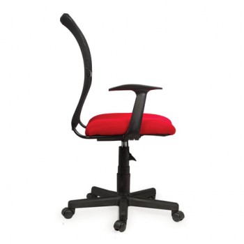 Кресло BRABIX Spring MG-307 (красно-черный) в Нижней Пойме - nizhnyaya-pojma.mebel54.com | фото
