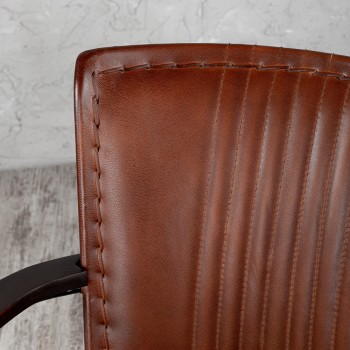 Кресло кожаное Джой в Нижней Пойме - nizhnyaya-pojma.mebel54.com | фото