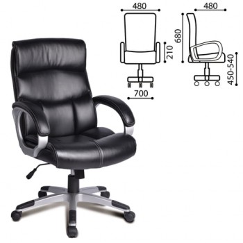 Кресло офисное BRABIX Impulse EX-505 в Нижней Пойме - nizhnyaya-pojma.mebel54.com | фото