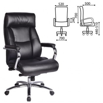 Кресло офисное BRABIX Phaeton EX-502 в Нижней Пойме - nizhnyaya-pojma.mebel54.com | фото