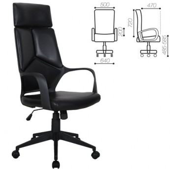 Кресло офисное BRABIX Prime EX-515 (экокожа) в Нижней Пойме - nizhnyaya-pojma.mebel54.com | фото