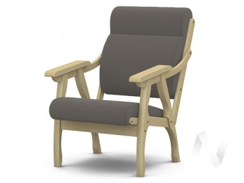 Кресло Вега-10 (бесцветный лак/ULTRA STONE) в Нижней Пойме - nizhnyaya-pojma.mebel54.com | фото