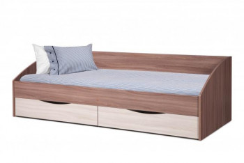 Кровать одинарная "Фея-3" (симметричная) в Нижней Пойме - nizhnyaya-pojma.mebel54.com | фото