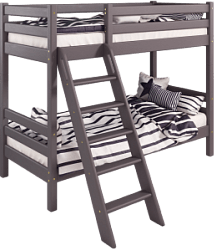 Кровать Соня вариант 10 двухъярусная с наклонной лестницей Лаванда в Нижней Пойме - nizhnyaya-pojma.mebel54.com | фото