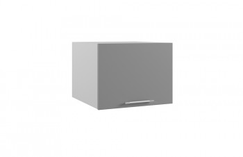 Лофт ГВПГ 600 шкаф верхний горизонтальный глубокий высокий (Штукатурка белая/корпус Серый) в Нижней Пойме - nizhnyaya-pojma.mebel54.com | фото