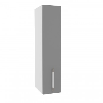 Лофт ВП 200 шкаф верхний высокий (Штукатурка белая/корпус Серый) в Нижней Пойме - nizhnyaya-pojma.mebel54.com | фото