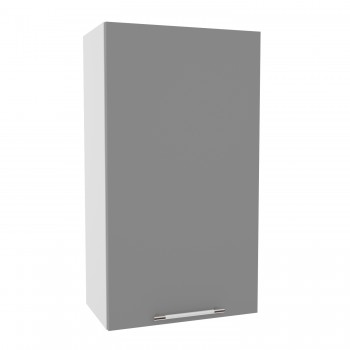 Лофт ВП 500 шкаф верхний высокий (Штукатурка белая/корпус Серый) в Нижней Пойме - nizhnyaya-pojma.mebel54.com | фото