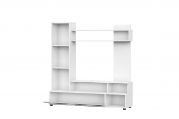 Мебель для гостиной "МГС 9" Белый / Цемент светлый в Нижней Пойме - nizhnyaya-pojma.mebel54.com | фото