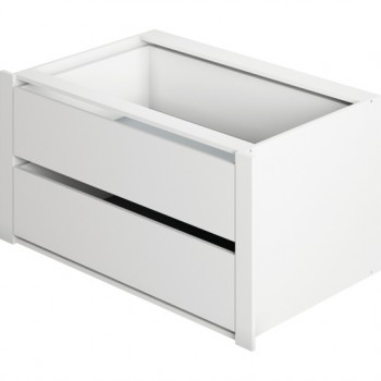 Модуль с ящиками для шкафа 600 Белый снег в Нижней Пойме - nizhnyaya-pojma.mebel54.com | фото