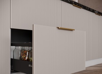 Модульная кухня 1,6 м Мелисса (Белый скин/Серый) в Нижней Пойме - nizhnyaya-pojma.mebel54.com | фото