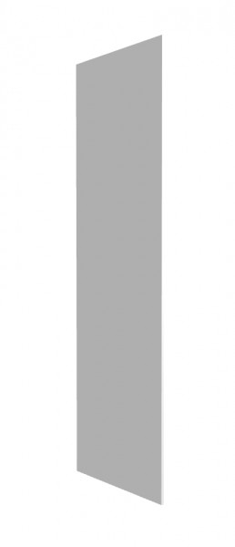 Панель торцевая ПН/ПНЯ М Ройс (для пеналов) Белый софт в Нижней Пойме - nizhnyaya-pojma.mebel54.com | фото