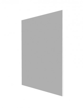 Панель торцевая С Ройс (для шкафов нижних) Белый софт в Нижней Пойме - nizhnyaya-pojma.mebel54.com | фото
