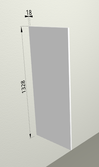 Панель ТП14 (для пеналов высотой 1430мм) Терра в Нижней Пойме - nizhnyaya-pojma.mebel54.com | фото