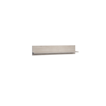 Полка навесная Саманта Дуб харбор белый в Нижней Пойме - nizhnyaya-pojma.mebel54.com | фото