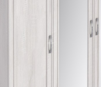 Шкаф 4-х дверный СБ-2389 Флоренция (Дуб Сонома Белый) в Нижней Пойме - nizhnyaya-pojma.mebel54.com | фото