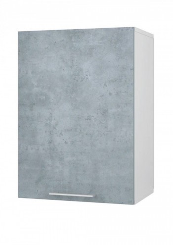 Шкаф 45 с фасадом Лофт (Камень Оленна/Белый) в Нижней Пойме - nizhnyaya-pojma.mebel54.com | фото