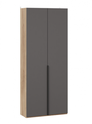 Шкаф для одежды с 2 глухими дверями «Порто» (366) в Нижней Пойме - nizhnyaya-pojma.mebel54.com | фото