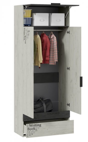 Шкаф комбинированный для одежды «Оксфорд-2» в Нижней Пойме - nizhnyaya-pojma.mebel54.com | фото