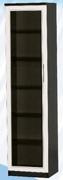 Шкаф средний со стеклодверью ДЛЯ ГОСТИНОЙ ШСС-450 Венге/Дуб выбеленный в Нижней Пойме - nizhnyaya-pojma.mebel54.com | фото