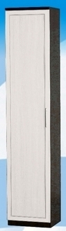 Шкаф высокий ДЛЯ ГОСТИНОЙ ШВ-450 Венге/Дуб выбеленный в Нижней Пойме - nizhnyaya-pojma.mebel54.com | фото