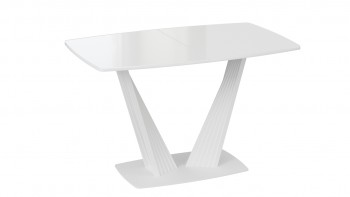 Стол раздвижной «Фабио» Тип 1 Белый в Нижней Пойме - nizhnyaya-pojma.mebel54.com | фото