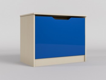 Ящик для игрушек Скай люкс (Синий/корпус Клен) в Нижней Пойме - nizhnyaya-pojma.mebel54.com | фото